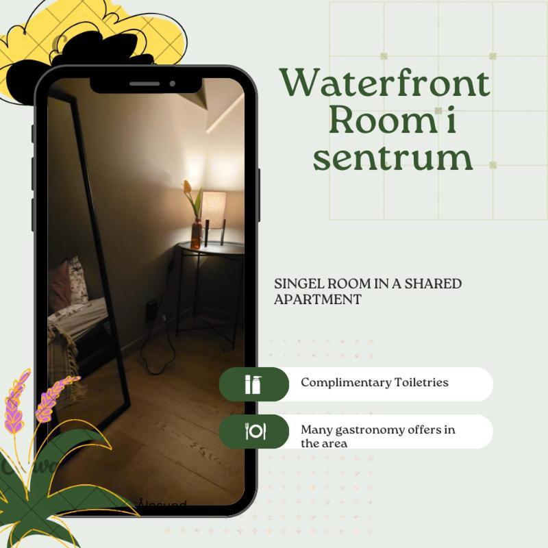 Single Elegant Room I Sentrum- Sea View Ålesund Esterno foto